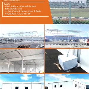 Canopy Tent Supplier In Malaysia - RSK Iron & Canvas