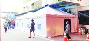 Pyramid Canopy with Netting Window and Canvas Door 3 3