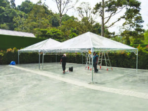 Pyramid Transparent Canopy - 20' x 20 photo 2022 01 25 13 36 03 2