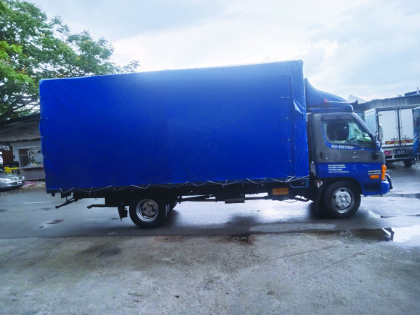 3 ton Lorry Canvas - Blue Color 3 ton blue main