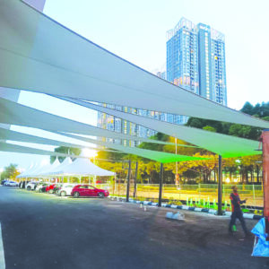 Tensile Shade Netting
