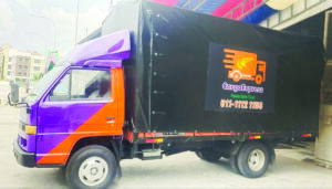 Lorry Canvas with Logo lorry canvas w logo 1