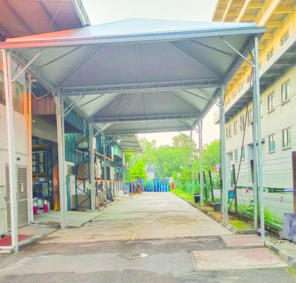 Custom Pyramid Canopy