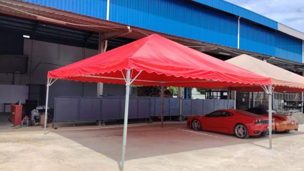 Red Pyramid Canopy
