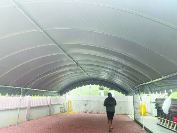 Halfmoon Canopy (22' x 42')
