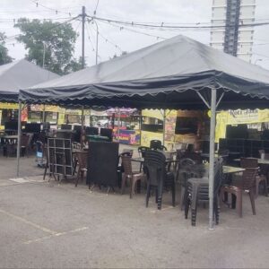 Pyramid Canopy cw Black Canvas